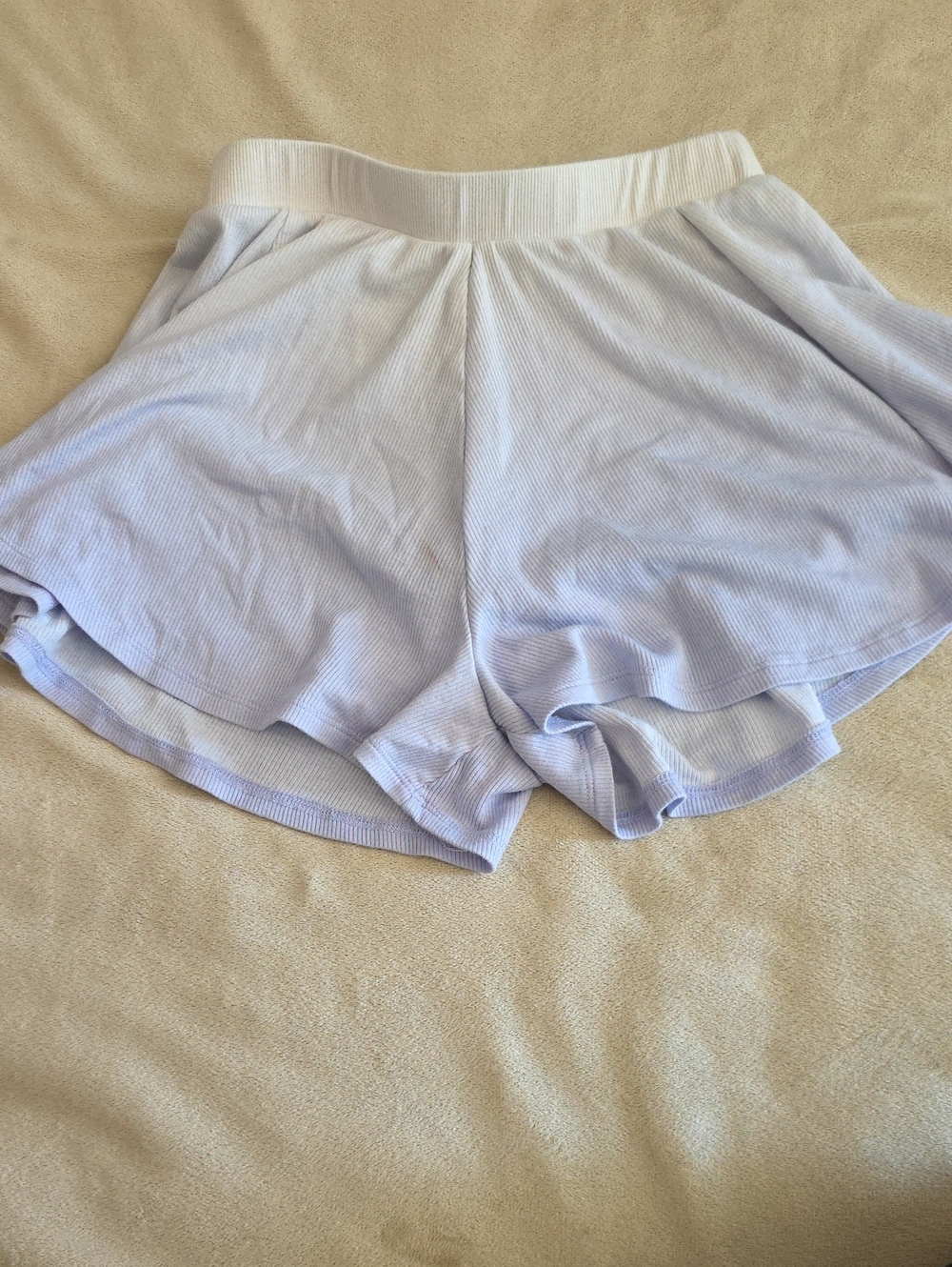 Limited Too Lavender Ribbed Sport Shorts